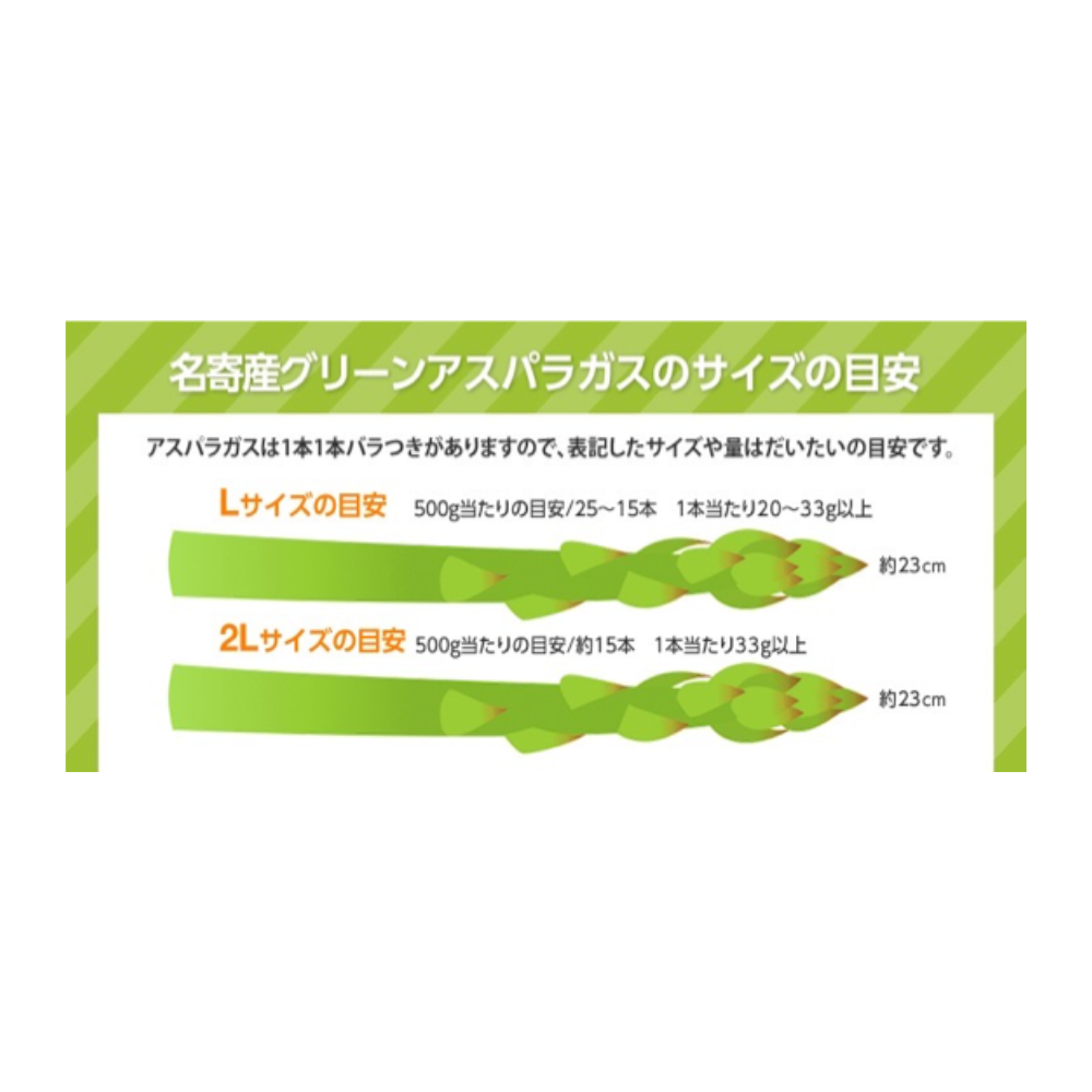 JA道北なよろ　 グリーンアスパラガス
